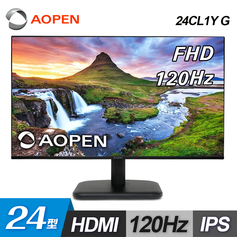 Aopen 建碁 24CL1Y G 24型 120Hz IPS 護眼螢幕