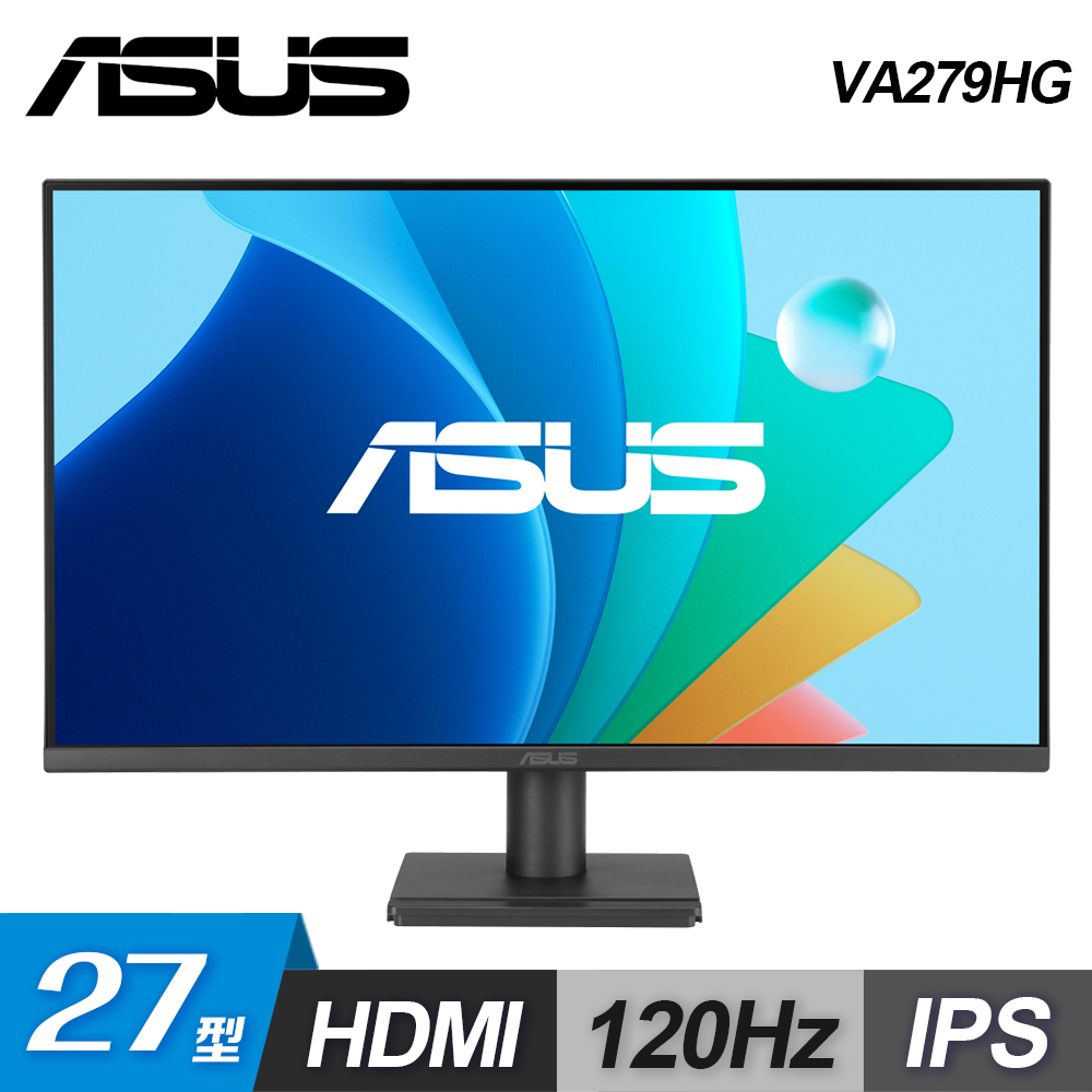 ASUS 華碩 VA279HG 27型 IPS FHD 120Hz 護眼螢幕