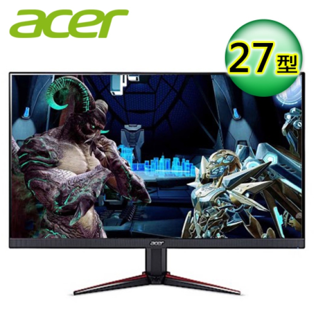 ACER 宏碁 VG270K 27型 IPS 無邊框電競寬螢幕