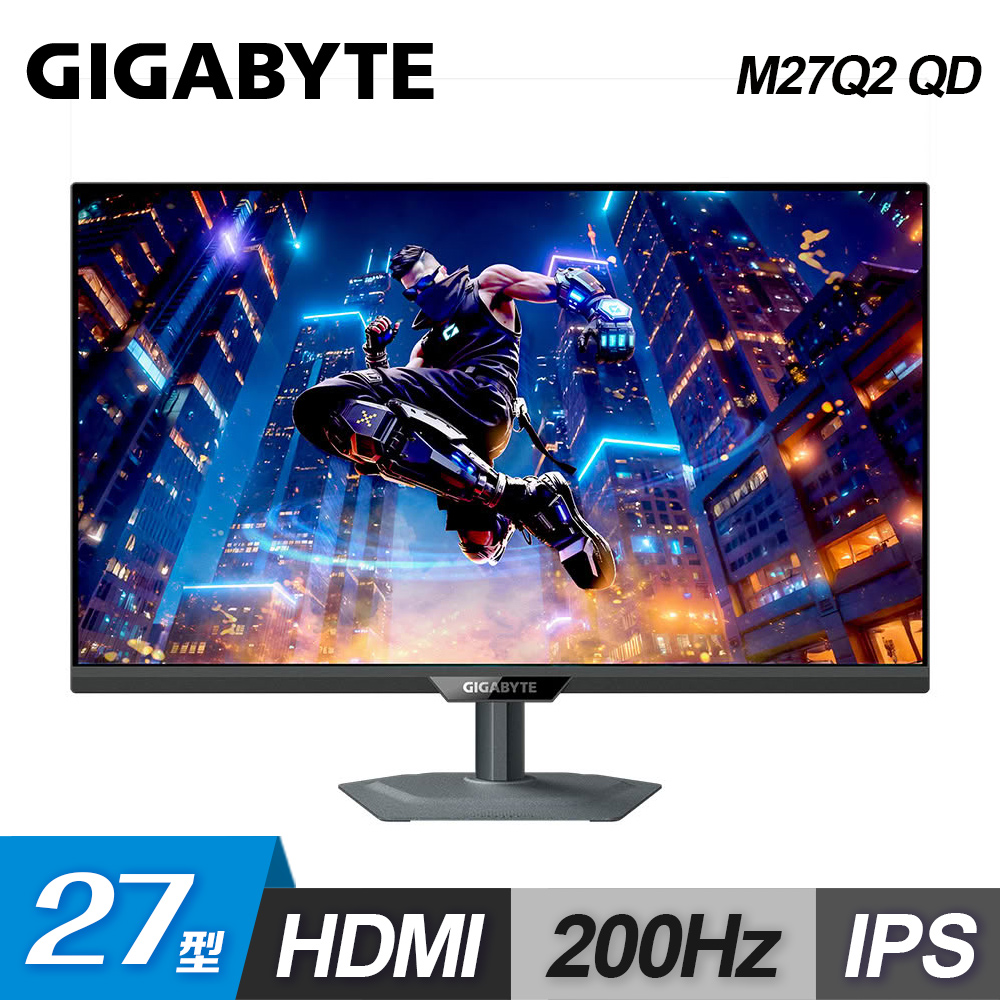 GIGABYTE 技嘉 GIGABYTE 技嘉 M27Q2 QD 27型 量子點電競螢幕