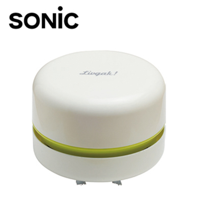 Sonic 輕巧桌面迷你吸塵器1入(白/LV-1845)