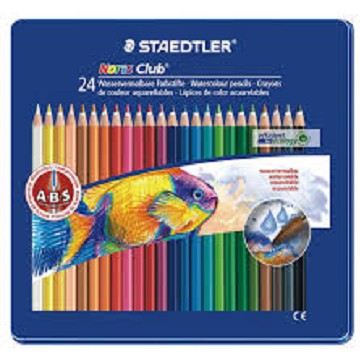 STAEDTLER 施德樓 水性色鉛筆組 24色