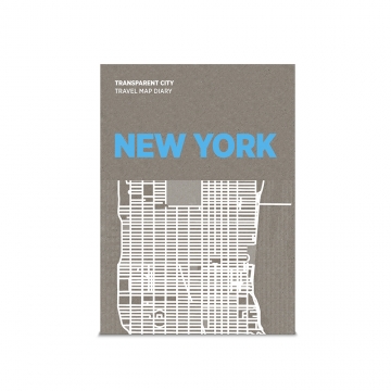 Palomar描一描城市透明地圖 紐約