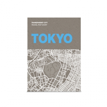 Palomar描一描城市透明地圖 東京