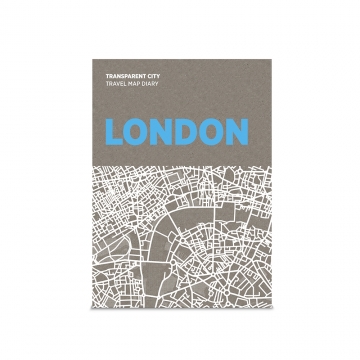 Palomar描一描城市透明地圖 倫敦