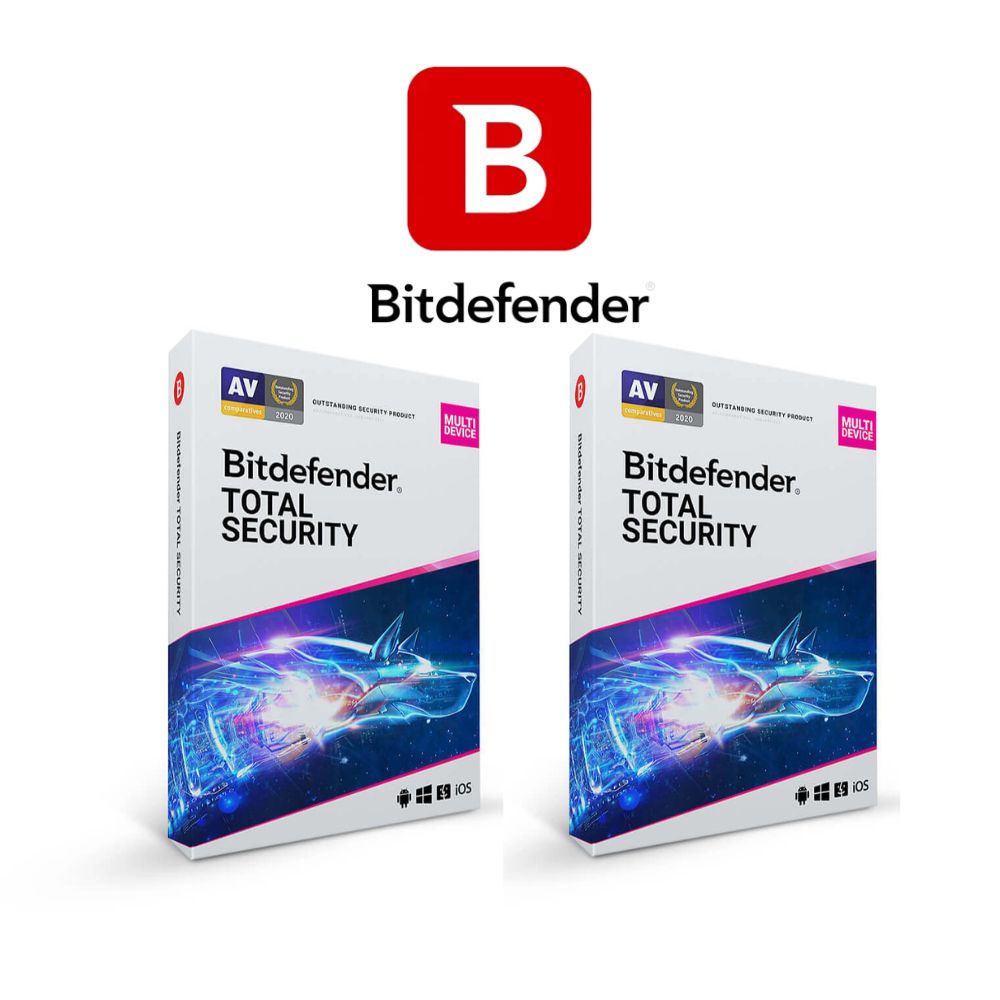Bitdefender Total Security 必特防毒全方位資安1設備兩入組三年份