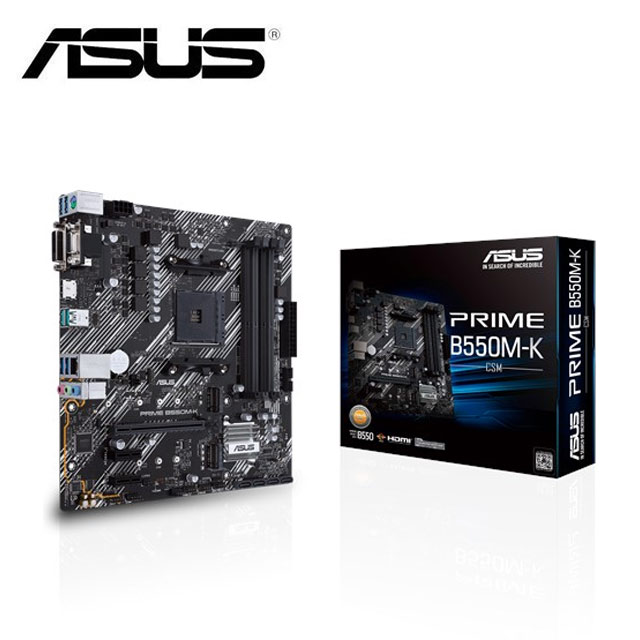 ASUS PRIME B550M-K/CSM 主機板