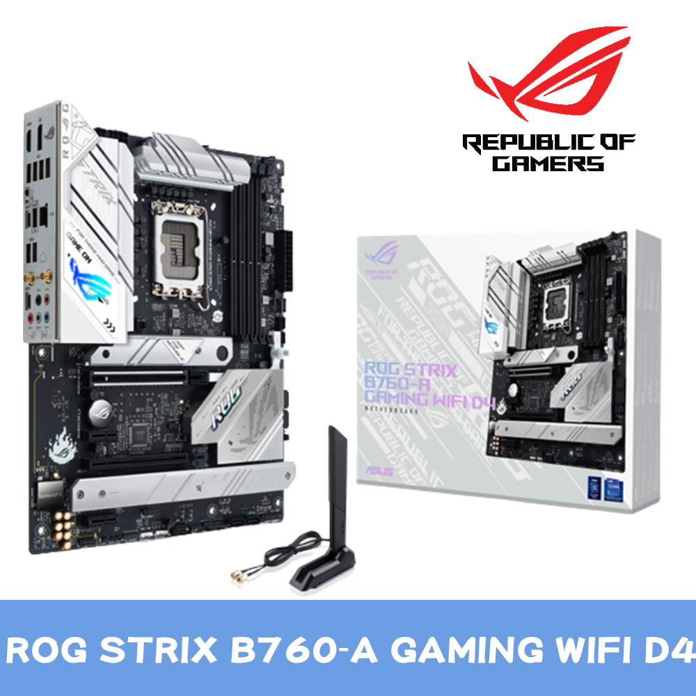 ASUS ROG STRIX B760-A GAMING WIFI D4 主機板