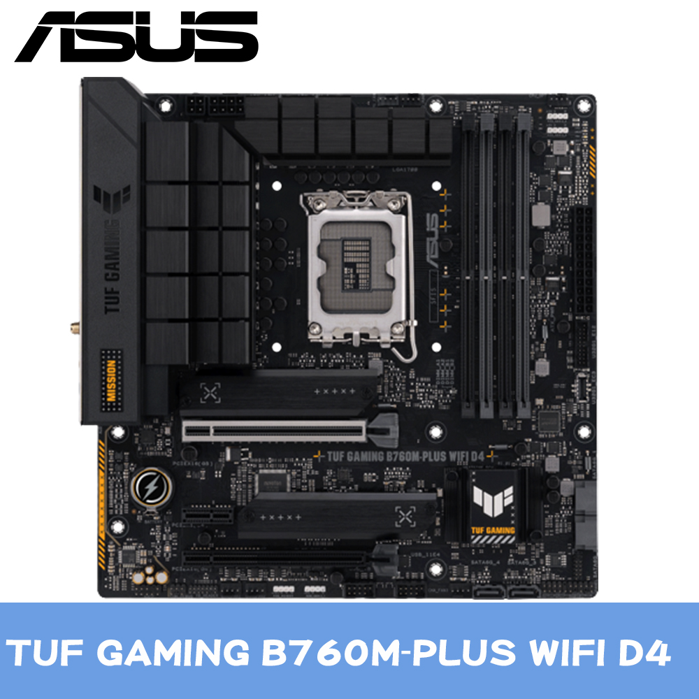 ASUS華碩 TUF GAMING B760M-PLUS WIFI D4 主機板