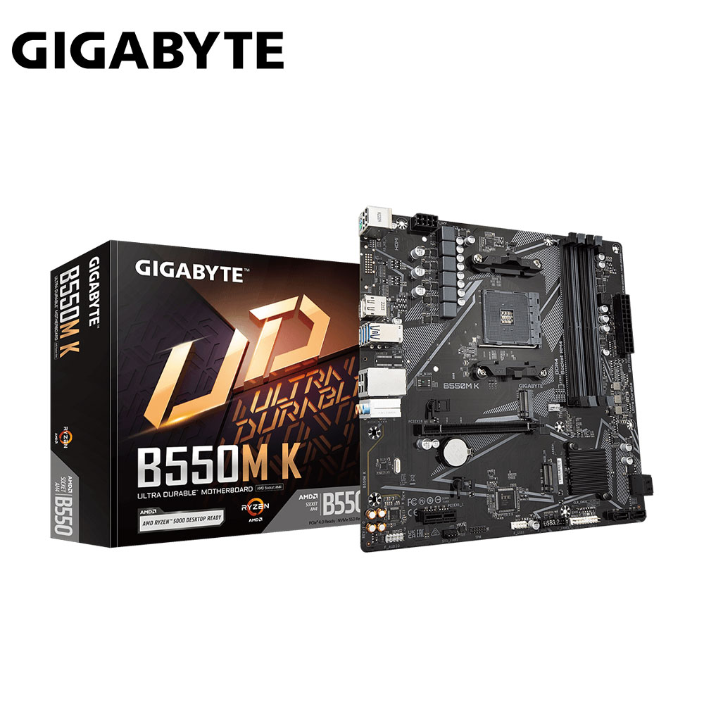 技嘉GIGABYTE B550M K AMD主機板