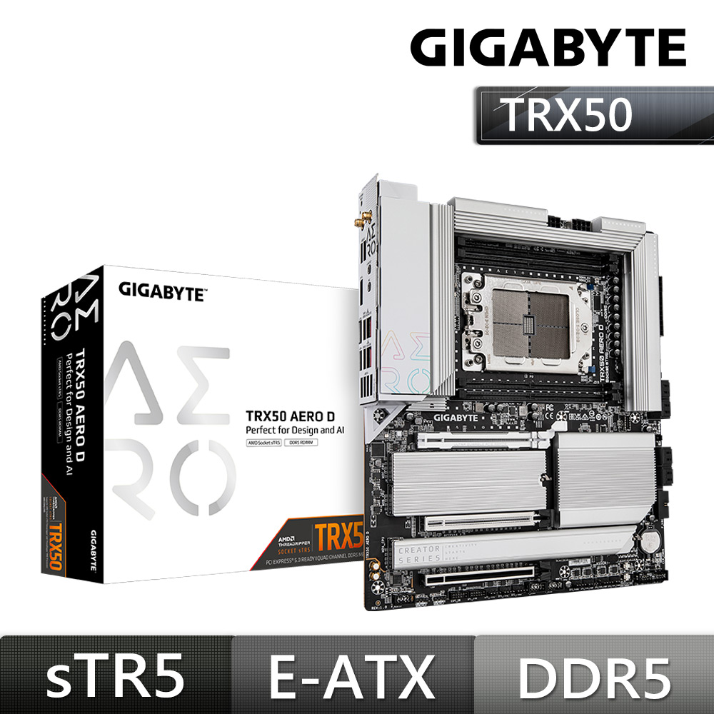 技嘉GIGABYTE TRX50 AERO D AMD主機板