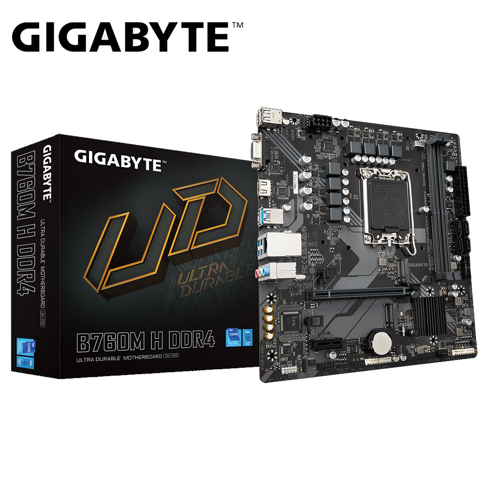 技嘉 B760M H DDR4 主機板