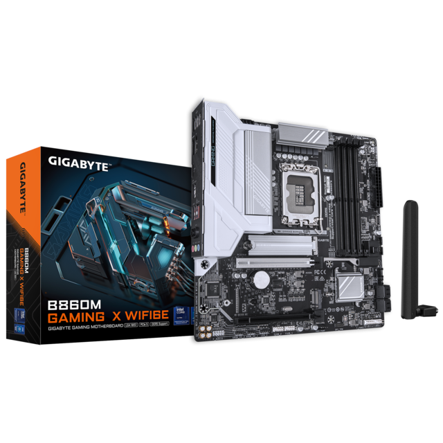 技嘉B860M GAMING X WIFI6E 主機板