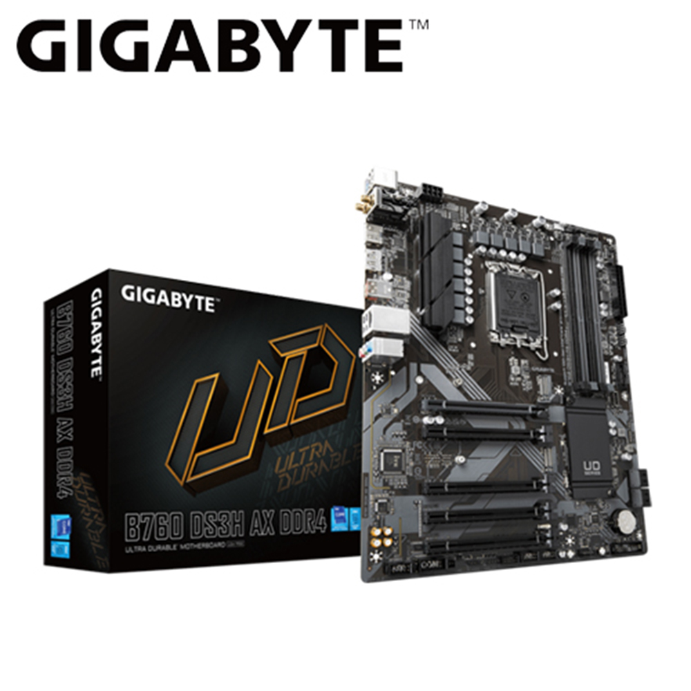 技嘉 B760 DS3H AX DDR4 主機板