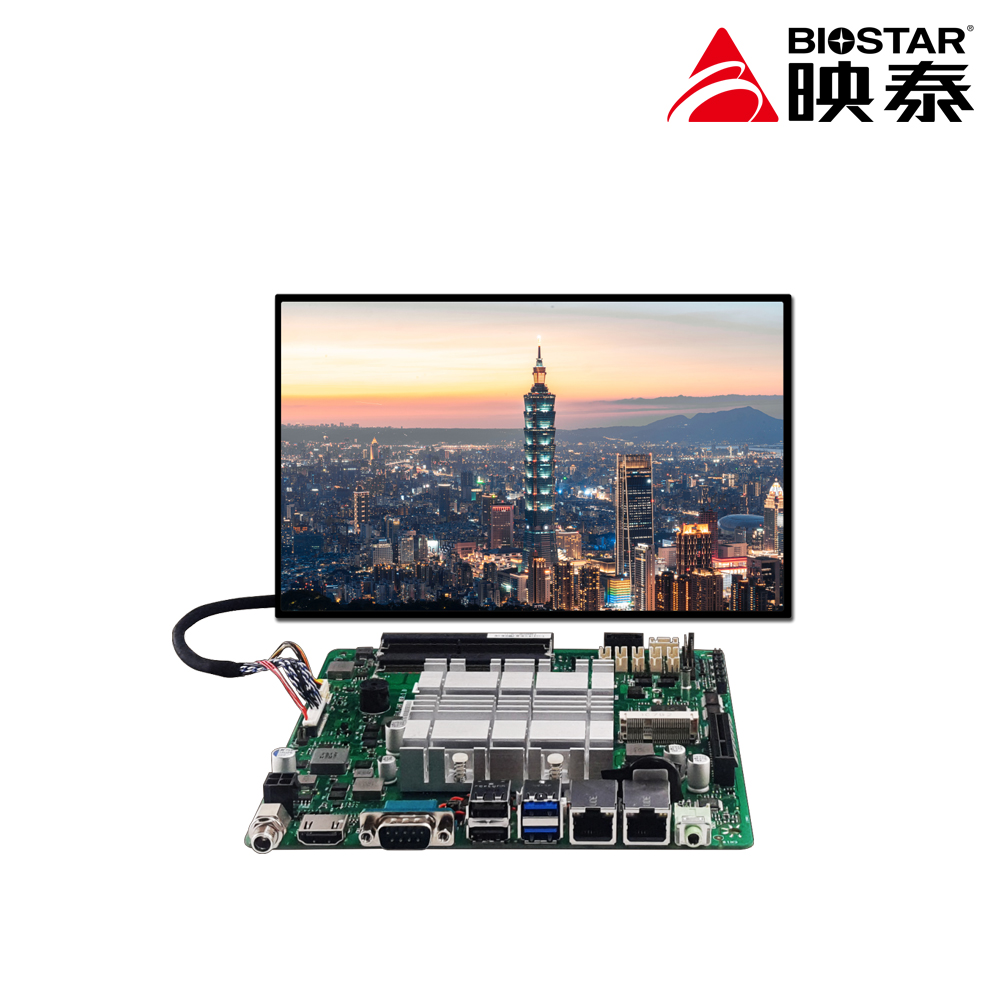 映泰 BIELK-IHT J6412 主機板+AUO 10.1吋-(G101EAN02.1) LCD 液晶面板組合包