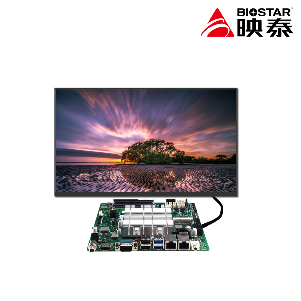 映泰 BIELK-IHT J6412 主機板+AUO 15.6吋-(G156HAN05.0) LCD 液晶面板組合包