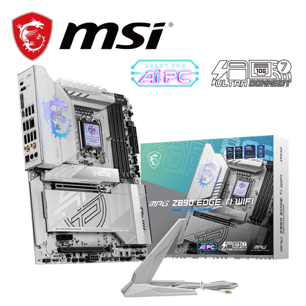 微星 MPG Z890 EDGE TI WIFI DDR5 主機板