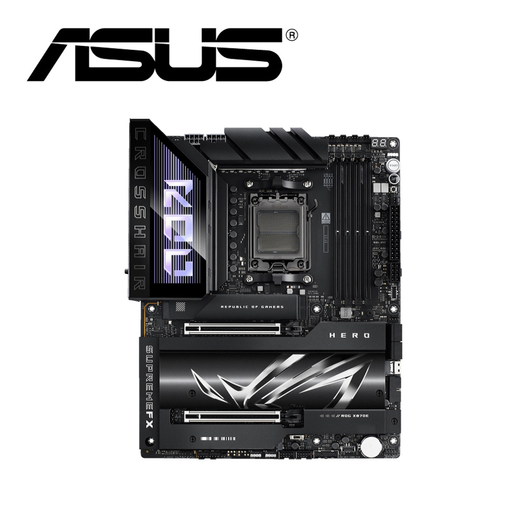 華碩 rog crosshair x870e hero 主機板+amd r9 9900x代理盒裝 12核 24緒 中央處理器