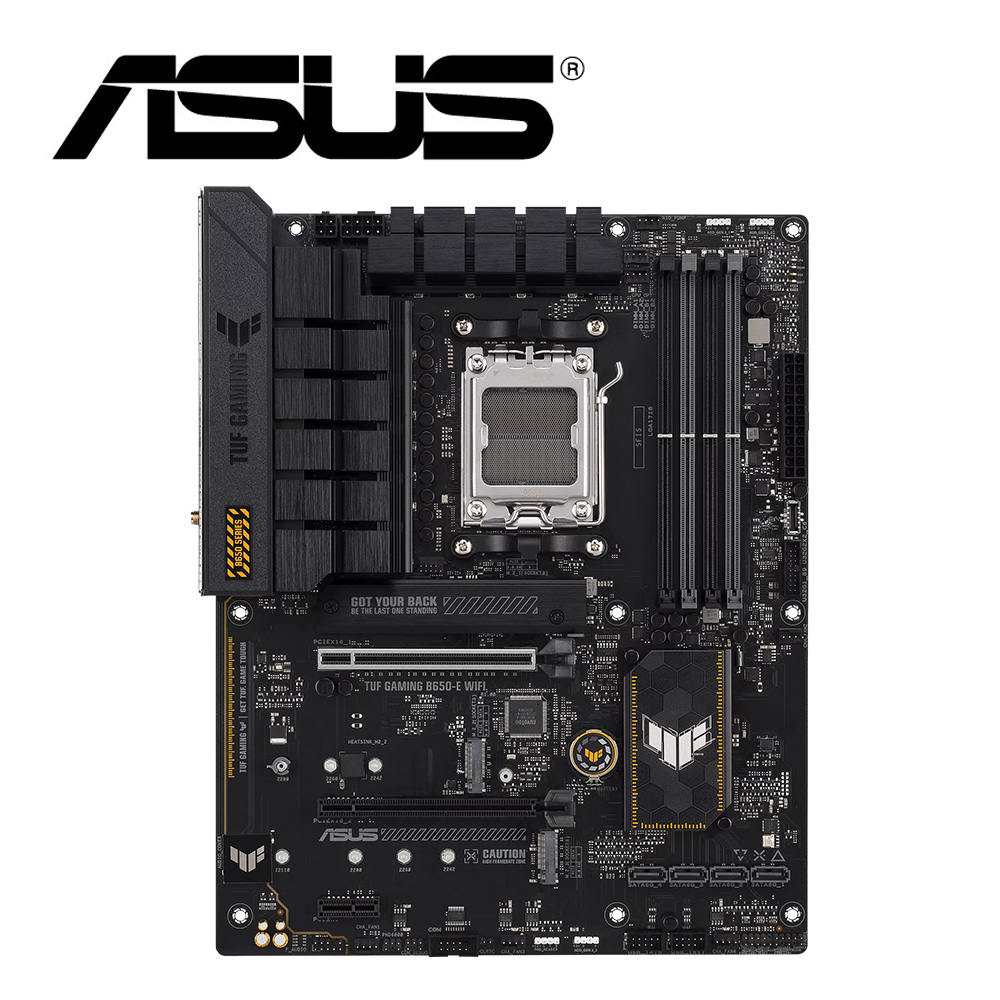 華碩 tuf gaming b650-e wifi 主機板+amd r7 7700 mpk 8核 16緒 中央處理器