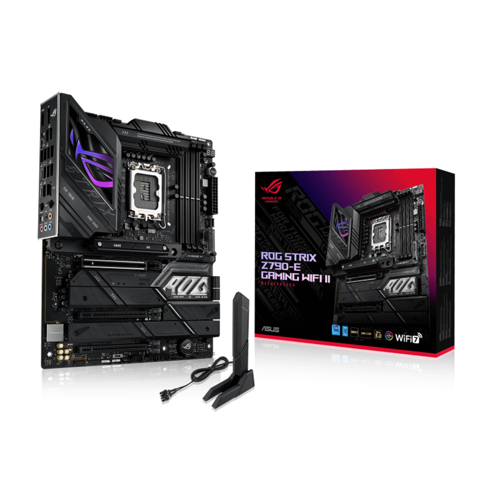 華碩 ROG STRIX Z790-E GAMING WIFI II 主機板+INTEL I9-14900KS 特別版 24核/32緒