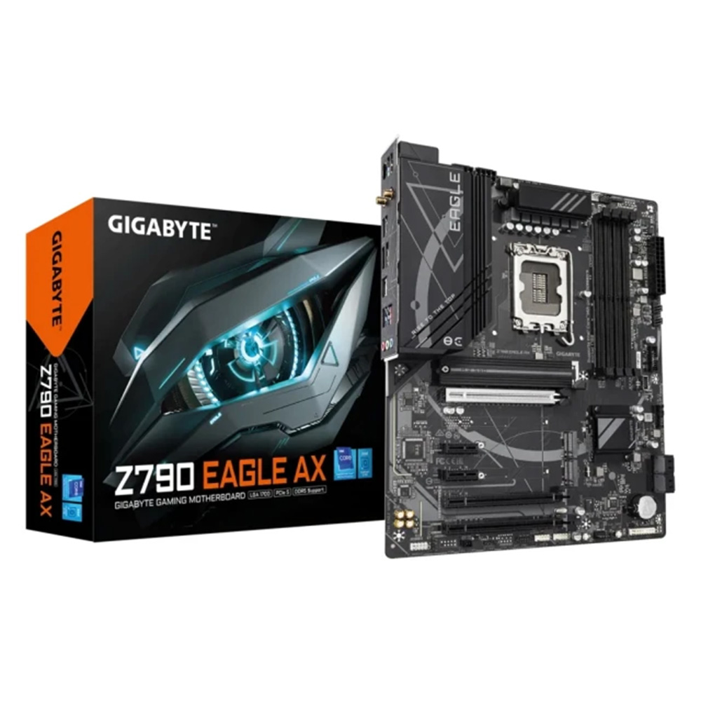 技嘉 z790 eagle ax 主機板+intel i7-12700k 12核20緒 中央處理器