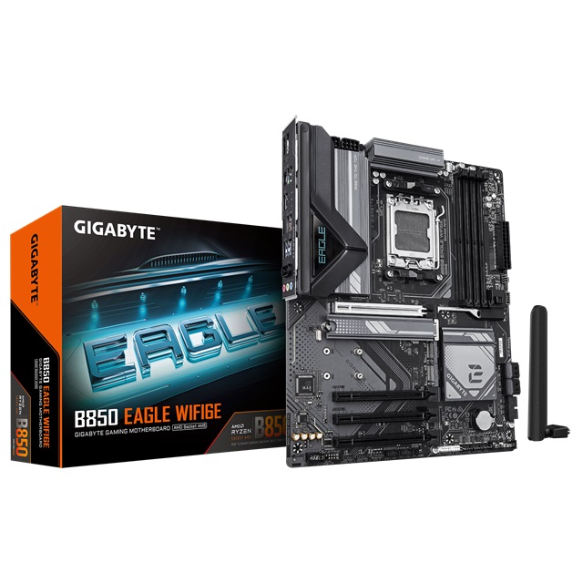 【C+M超值組】 技嘉B850 EAGLE WIFI6E 主機板+AMD R7-7800X3D 處理器