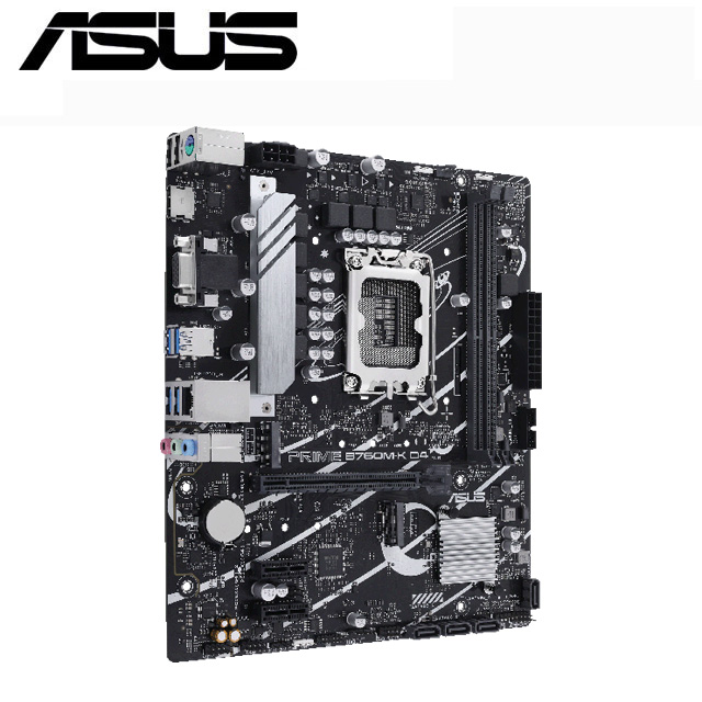 【C+M超值組】華碩 PRIME B760M-K D4-CSM 主機板+Intel Core Ultra 7 265K 中央處理器