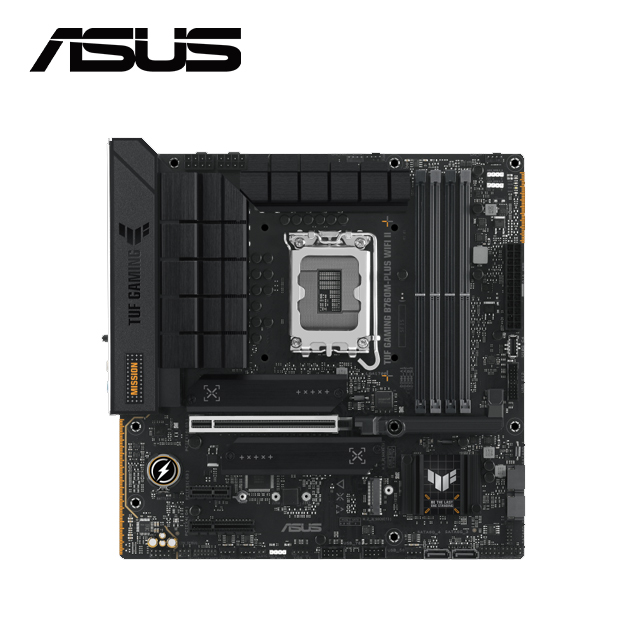 ASUS TUF GAMING B760M-PLUS WIFI II 主機板 + Intel i5-14600KF 中央處理器