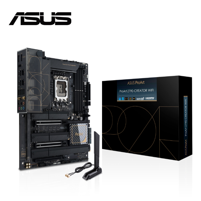 ASUS PROART Z790-CREATOR WIFI 主機板 + 三星 980 PRO 2TB PCIe 固態硬碟
