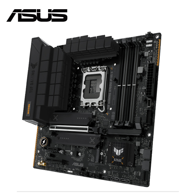 ASUS TUF GAMING B760M-PLUS II 主機板 + 三星 980 PRO 1TB PCIe 固態硬碟