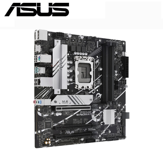 ASUS PRIME B760M-A D4 主機板 + 三星 980 PRO 1TB PCIe 固態硬碟