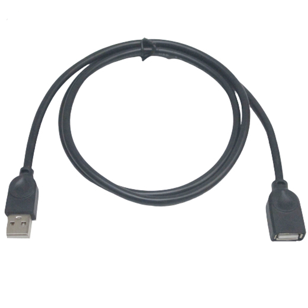 月陽加粗1米公對母雙遮蔽USB延長線傳輸線充電線(USB10M)