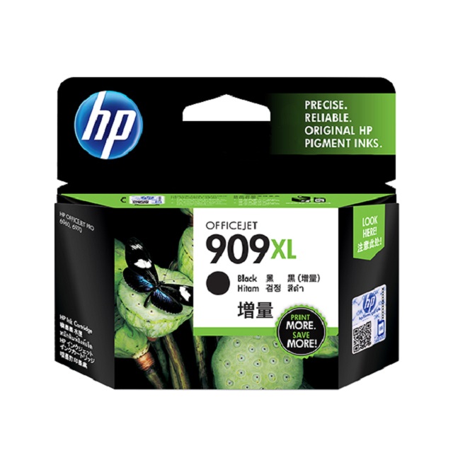 HP 909XL 高容量原廠黑色墨水匣 可印張數1500張T6M21AA / NO.909XL