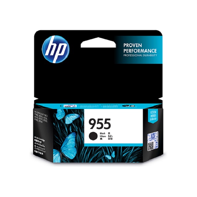 HP 955 原廠黑色墨水匣 可印張數1000張 L0S60AA / NO.955