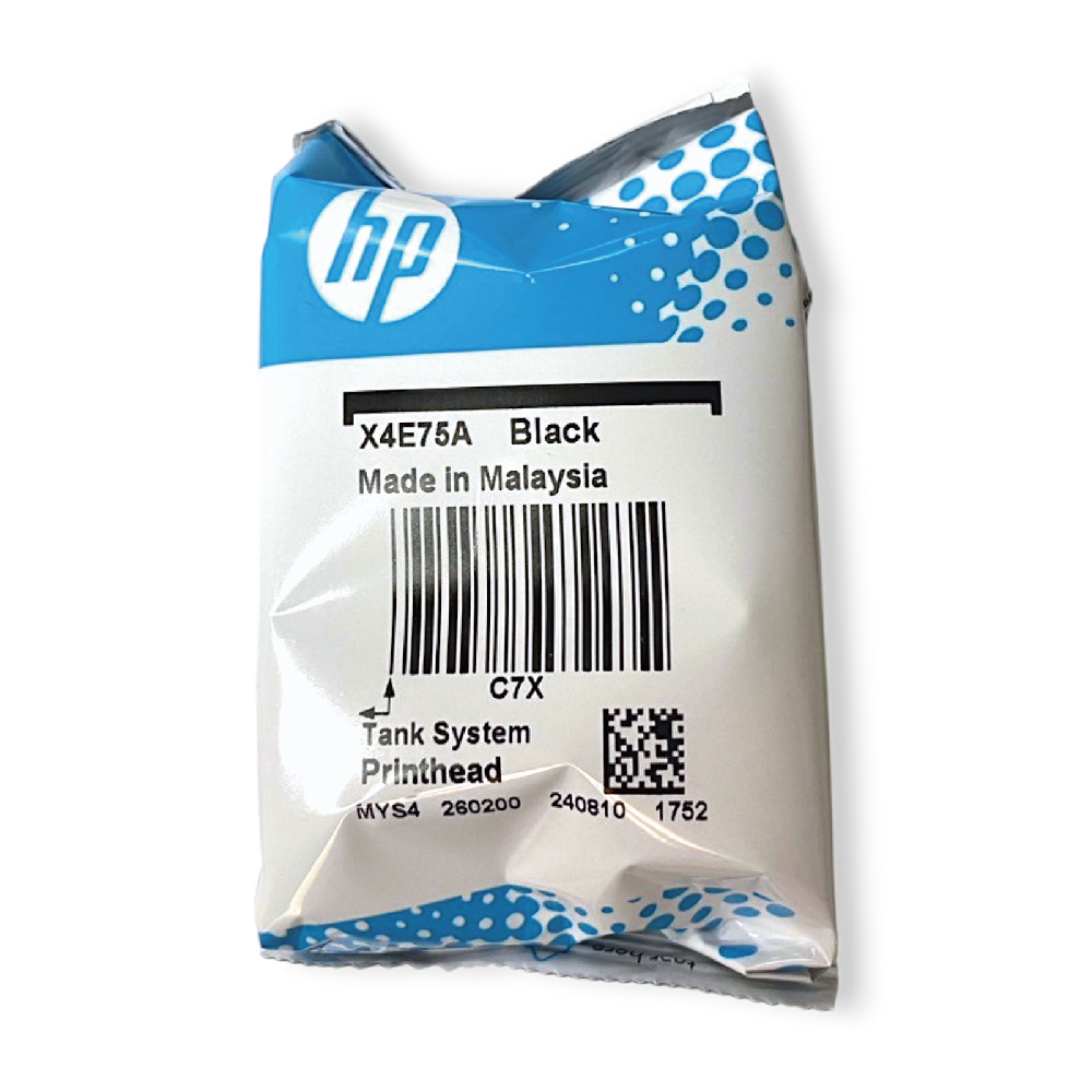 HP X4E75AA 黑色更換列印噴頭(無盒環保包裝) 適用Smart Tank 215/500/515/615/725/755/795