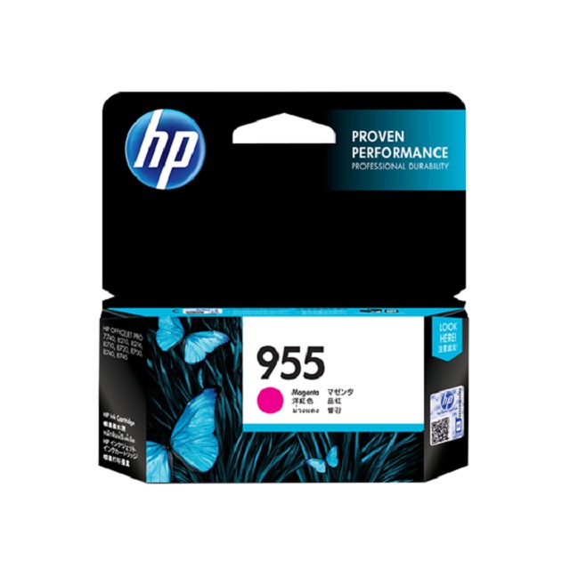 HP 955 原廠紅色墨水匣 可印張數700張 L0S54AA / NO.955