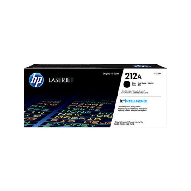 HP W2120A/2120/2120A/212A 原廠黑色碳粉匣HP Color LaserJet Enterprise M555dn/M554dn/M555x