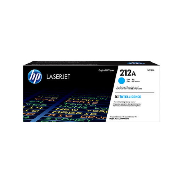 HP W2121A/2121/2121A/212A 原廠藍色碳粉匣HP Color LaserJet Enterprise M555dn/M554dn/M555x