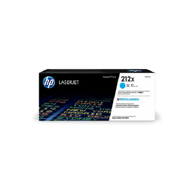 HP W2121X/2121/2121X/212X 原廠高容量藍色碳粉匣HP Color LaserJet Enterprise M555dn/M554dn