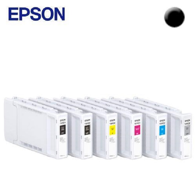 EPSON C13T49G800 原廠消光黑色墨水匣MK 可印容量：150ml / T49G