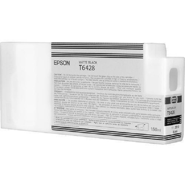EPSON C13T642800 原廠消光黑色墨水匣 可印容量：150ml / T642