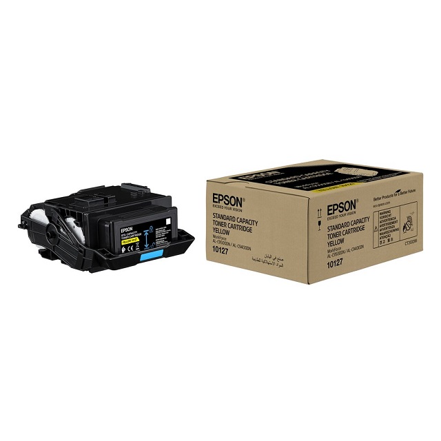 EPSON C13S110127 黃色原廠碳粉匣適用AL-C9400DN/C9500DN