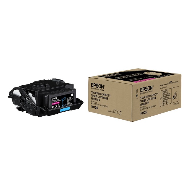 EPSON C13S110126 洋紅色原廠碳粉匣適用AL-C9400DN/C9500DN