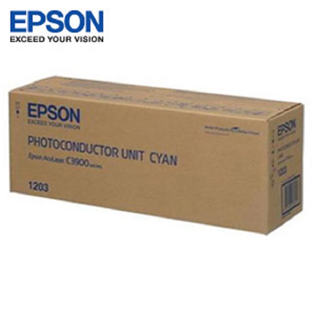 EPSON C13S051203 原廠藍色感光滾筒組 適用機種: C3900D/37DNF