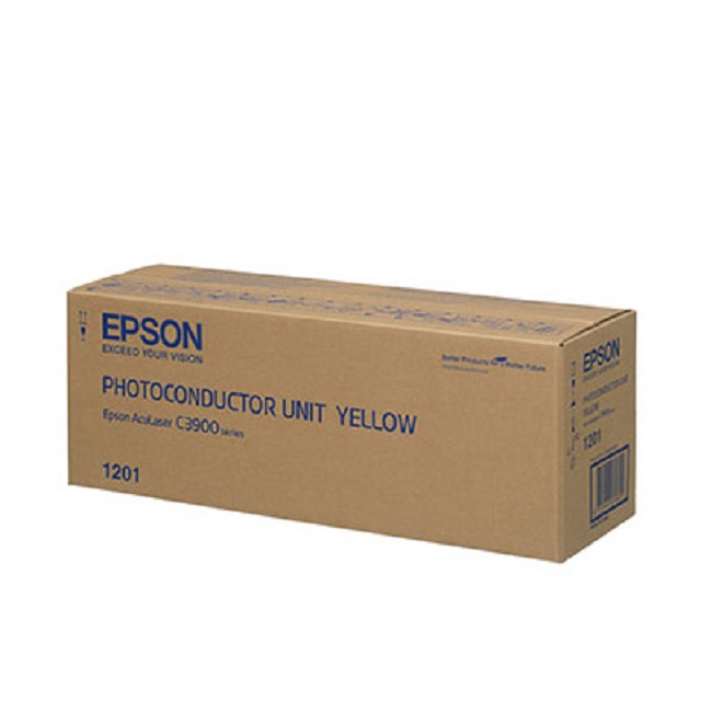 EPSON C13S051201 原廠黃色感光滾筒組 適用機種: C3900D/37DNF