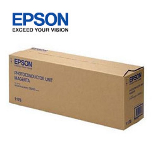 EPSON C13S051176 原廠紅色感光滾筒組 適用機種: C9200N