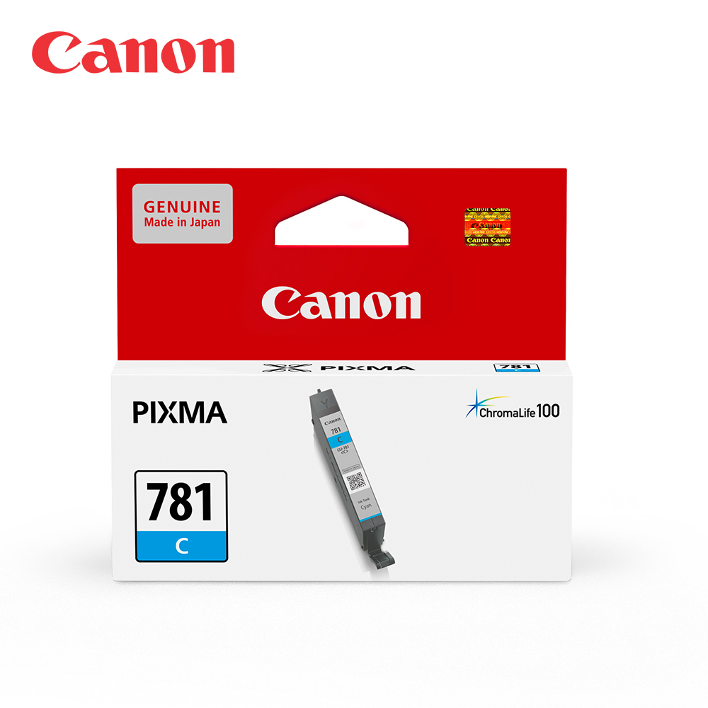 Canon CLI-781-C 原廠藍色墨水匣