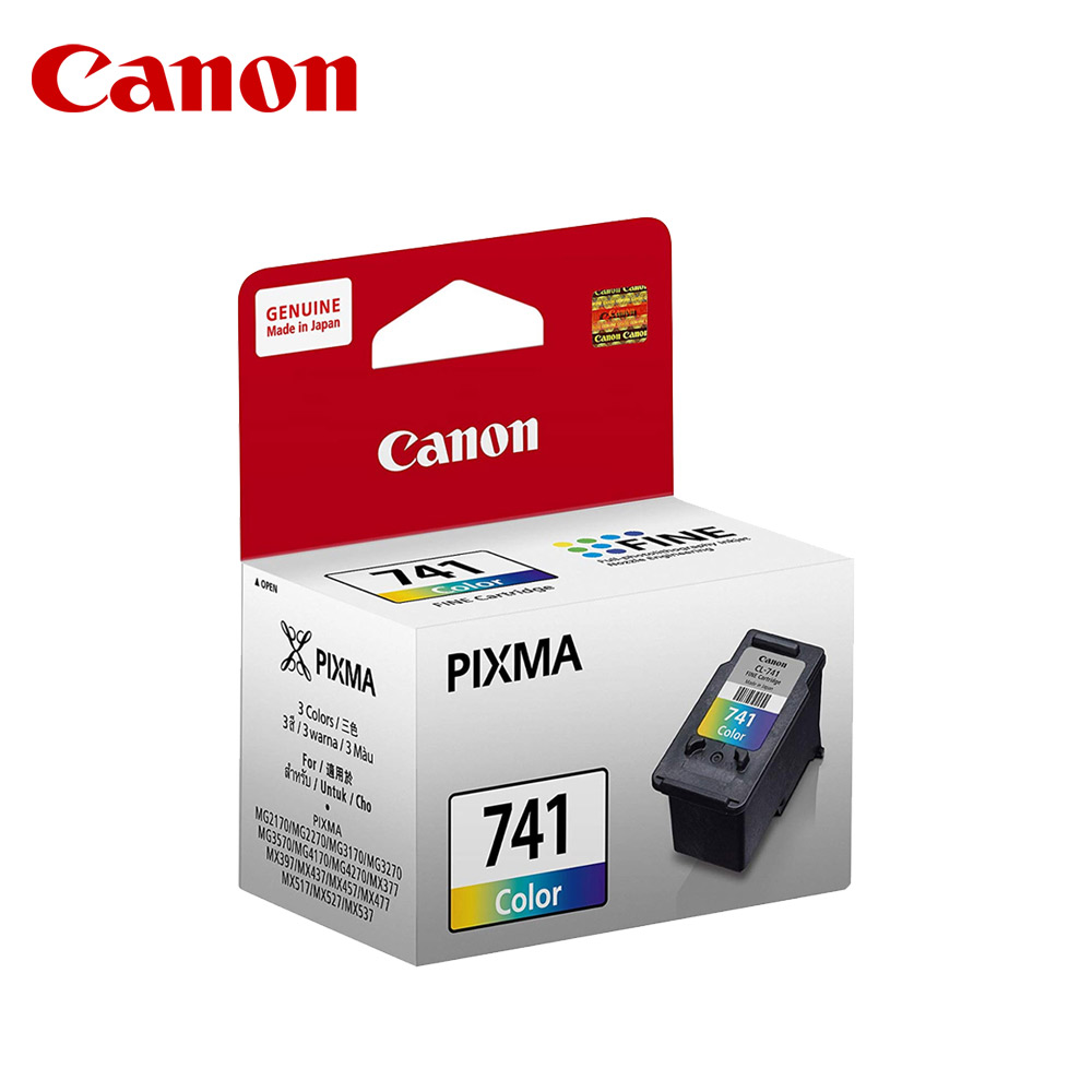 Canon CL-741 原廠彩色墨水匣 日本製
