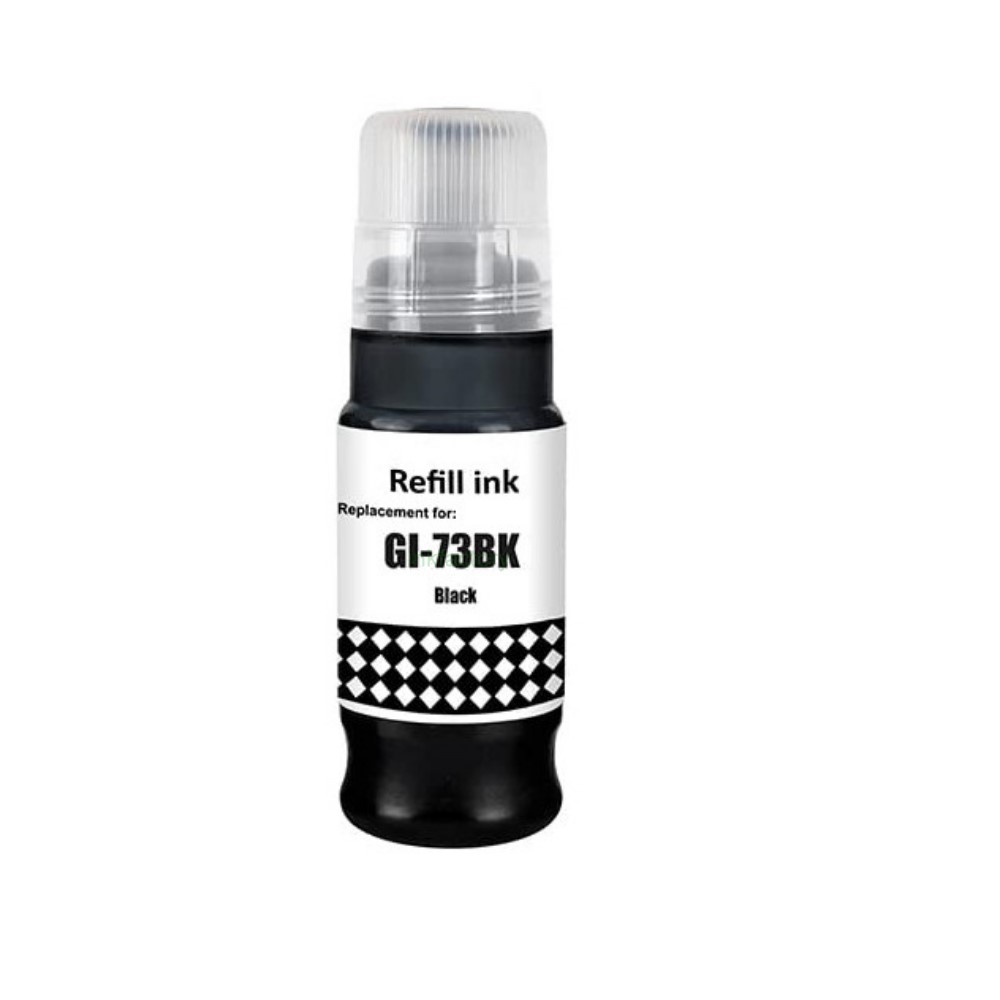 【INK FACTORY】CANON GI-73 黑色副廠相容墨水 G570/G670
