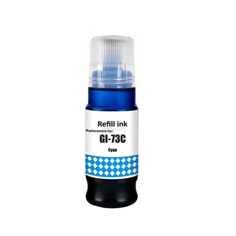 【INK FACTORY】CANON GI-73 藍色副廠相容墨水 G570/G670